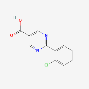 2-(2-Chlorophenyl)pyrimidine-5-carboxylic acid