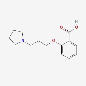 2-(3-Pyrrolidin-1-yl-propoxy)-benzoic acid