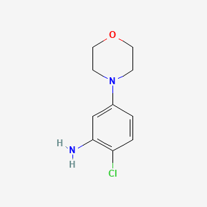 2-Chloro-5-(4-morpholinyl)aniline