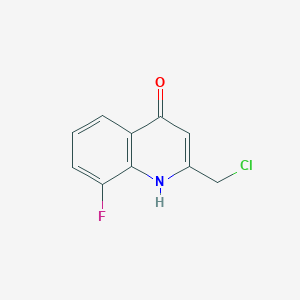 2-(Chloromethyl)-8-fluoro-4(1H)-quinolinone