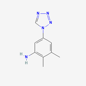 2,3-Dimethyl-5-(1H-tetrazol-1-YL)aniline