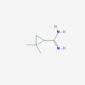2,2-Dimethylcyclopropane-1-carboximidamide