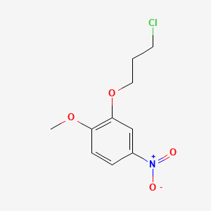 2-(3-Chloropropoxy)-1-methoxy-4-nitrobenzene