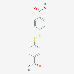 molecular formula C14H10O4S2 B013565 4,4'-Dithiobisbenzoic acid CAS No. 1155-51-7