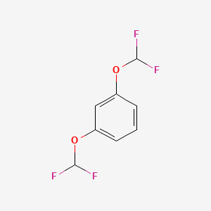 molecular formula C8H6F4O2 B1356510 1,3-Bis(difluoromethoxy)benzene CAS No. 22236-12-0