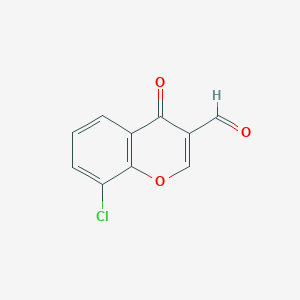 8-Chloro-4-oxo-4H-chromene-3-carbaldehyde