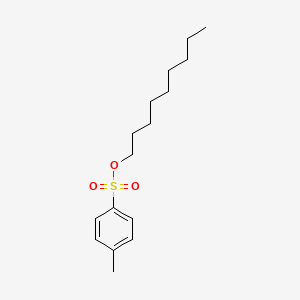 molecular formula C16H26O3S B13565610 Nonyl 4-methylbenzene-1-sulfonate CAS No. 67334-34-3