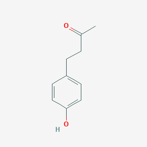 molecular formula C10H12O2 B135659 Raspberry ketone CAS No. 5471-51-2