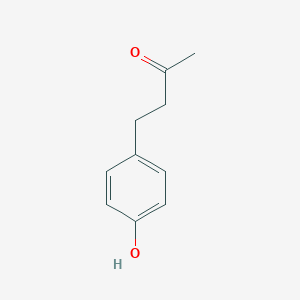 molecular formula C10H12O2 B135659 4-(4-羟基苯基)-2-丁酮 CAS No. 5471-51-2