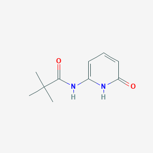 molecular formula C10H14N2O2 B1356591 N-(6-Hydroxy-pyridin-2-yl)-2,2-dimethyl-propionamide CAS No. 824429-50-7