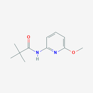 molecular formula C11H16N2O2 B1356592 N-(6-甲氧基吡啶-2-基)叔丁酰胺 CAS No. 851102-40-4