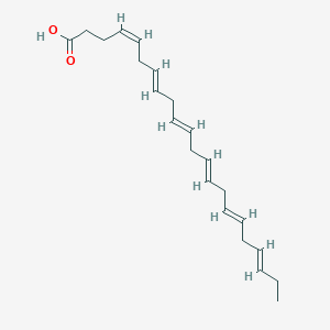 molecular formula C22H32O2 B013566 Docosahexaenoic acid CAS No. 6217-54-5