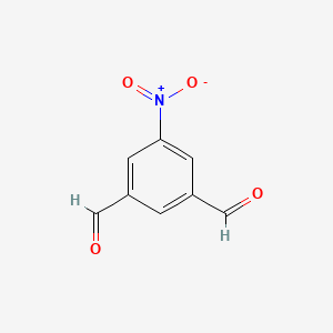 molecular formula C8H5NO4 B1356615 5-Nitroisophthalaldehyde CAS No. 36308-36-8