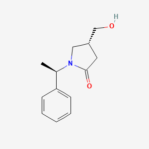 (R)-4-(hydroxyMethyl)-1-((R)-1-phenylethyl)pyrrolidin-2-one