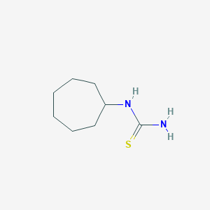 molecular formula C8H16N2S B1356634 Cycloheptylthiourea CAS No. 862483-52-1