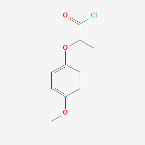 B1356636 2-(4-Methoxyphenoxy)propanoyl chloride CAS No. 111479-09-5