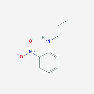 molecular formula C9H12N2O2 B1356638 2-Nitro-n-propylaniline 