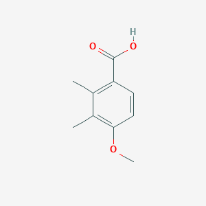 molecular formula C10H12O3 B1356640 4-Methoxy-2,3-dimethylbenzoic acid CAS No. 5628-61-5
