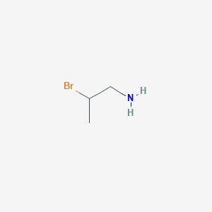 molecular formula C3H8BrN B13566599 2-Bromopropan-1-amine 