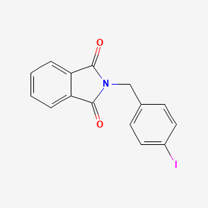 molecular formula C15H10INO2 B1356682 2-(4-Iodobenzyl)isoindoline-1,3-dione CAS No. 411221-85-7