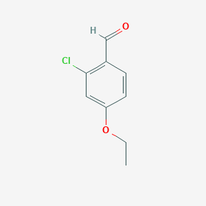 molecular formula C9H9ClO2 B1356691 2-Chloro-4-ethoxybenzaldehyde CAS No. 245368-31-4