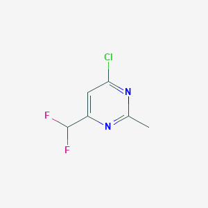 4-Chloro-6-(difluoromethyl)-2-methylpyrimidine