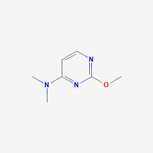 molecular formula C7H11N3O B1356728 2-Methoxy-N,N-dimethylpyrimidin-4-amine CAS No. 57054-82-7