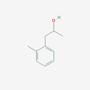 molecular formula C10H14O B13567421 1-(2-Methylphenyl)propan-2-ol CAS No. 50354-46-6