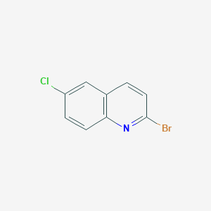 molecular formula C9H5BrClN B1356765 2-Bromo-6-chloroquinoline CAS No. 891842-50-5