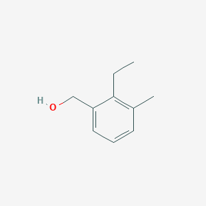 molecular formula C10H14O B13567755 (2-Ethyl-3-methylphenyl)methanol 