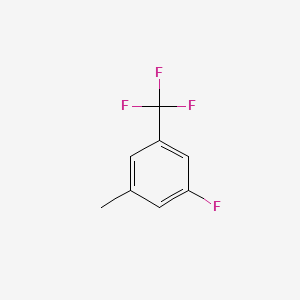 molecular formula C8H6F4 B1356776 3-Fluoro-5-methylbenzotrifluoride CAS No. 1099598-02-3