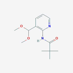 N-(3-Dimethoxymethyl-pyridin-2-yl)-2,2-dimethyl-propionamide