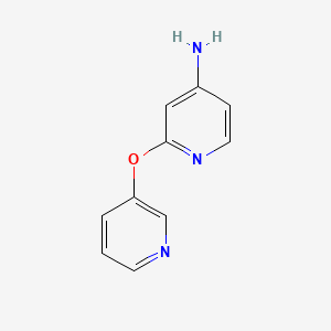 2-(Pyridin-3-yloxy)pyridin-4-amine