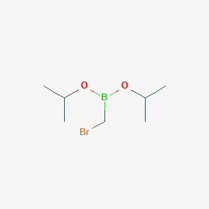 molecular formula C7H16BBrO2 B135683 Diisopropyl(bromomethyl)boronate CAS No. 137297-49-5