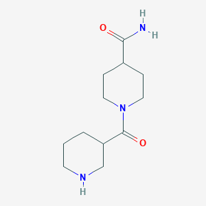 1-(Piperidine-3-carbonyl)-piperidine-4-carboxylic acid amide