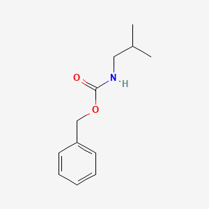 molecular formula C12H17NO2 B13568462 benzyl N-(2-methylpropyl)carbamate 