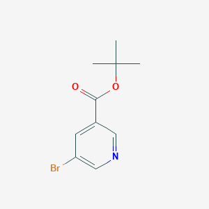 molecular formula C10H12BrNO2 B1356886 叔丁基5-溴烟酸酯 CAS No. 263270-02-6