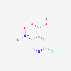 molecular formula C6H3ClN2O4 B1356892 2-Chloro-5-nitroisonicotinic acid CAS No. 907545-47-5