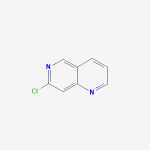 molecular formula C8H5ClN2 B1356899 7-Chloro-1,6-naphthyridine 