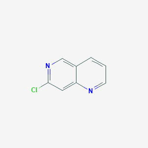 molecular formula C8H5ClN2 B1356899 1,6-Naphthyridine, 7-chloro- 