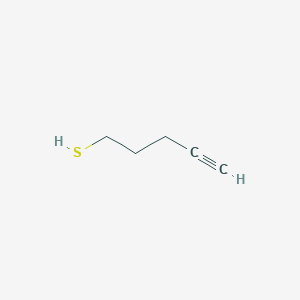 molecular formula C5H8S B135690 4-Pentyne-1-thiol CAS No. 77213-88-8