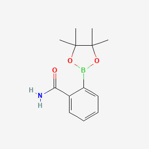 2-(4,4,5,5-Tetramethyl-1,3,2-dioxaborolan-2-yl)benzamide