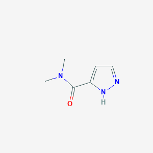 N,N-dimethyl-1H-pyrazole-5-carboxamide