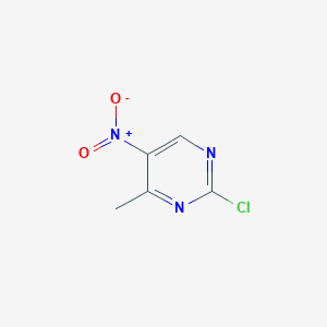 molecular formula C5H4ClN3O2 B1356914 2-Chloro-4-methyl-5-nitropyrimidine CAS No. 97821-70-0