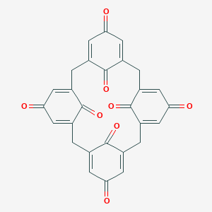 molecular formula C28H16O8 B135694 Calix(4)quinone CAS No. 125583-07-5