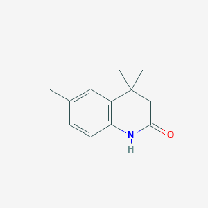 4,4,6-Trimethyl-3,4-dihydroquinolin-2(1H)-one