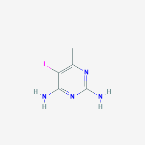 5-Iodo-6-methylpyrimidine-2,4-diamine