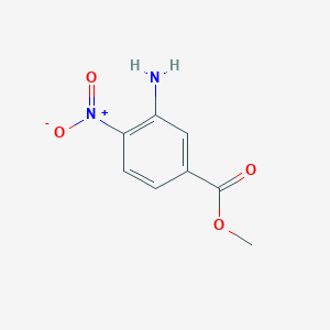 molecular formula C8H8N2O4 B1356959 Methyl 3-Amino-4-nitrobenzoate CAS No. 99512-09-1