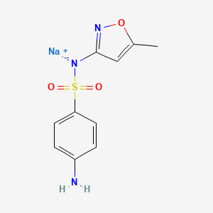 molecular formula C10H11N3NaO3S B1356961 CID 57350054 CAS No. 4563-84-2