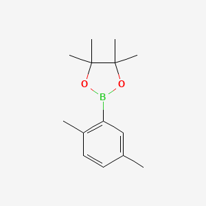 molecular formula C14H21BO2 B1356962 2-(2,5-Dimethylphenyl)-4,4,5,5-tetramethyl-1,3,2-dioxaborolane CAS No. 356570-53-1